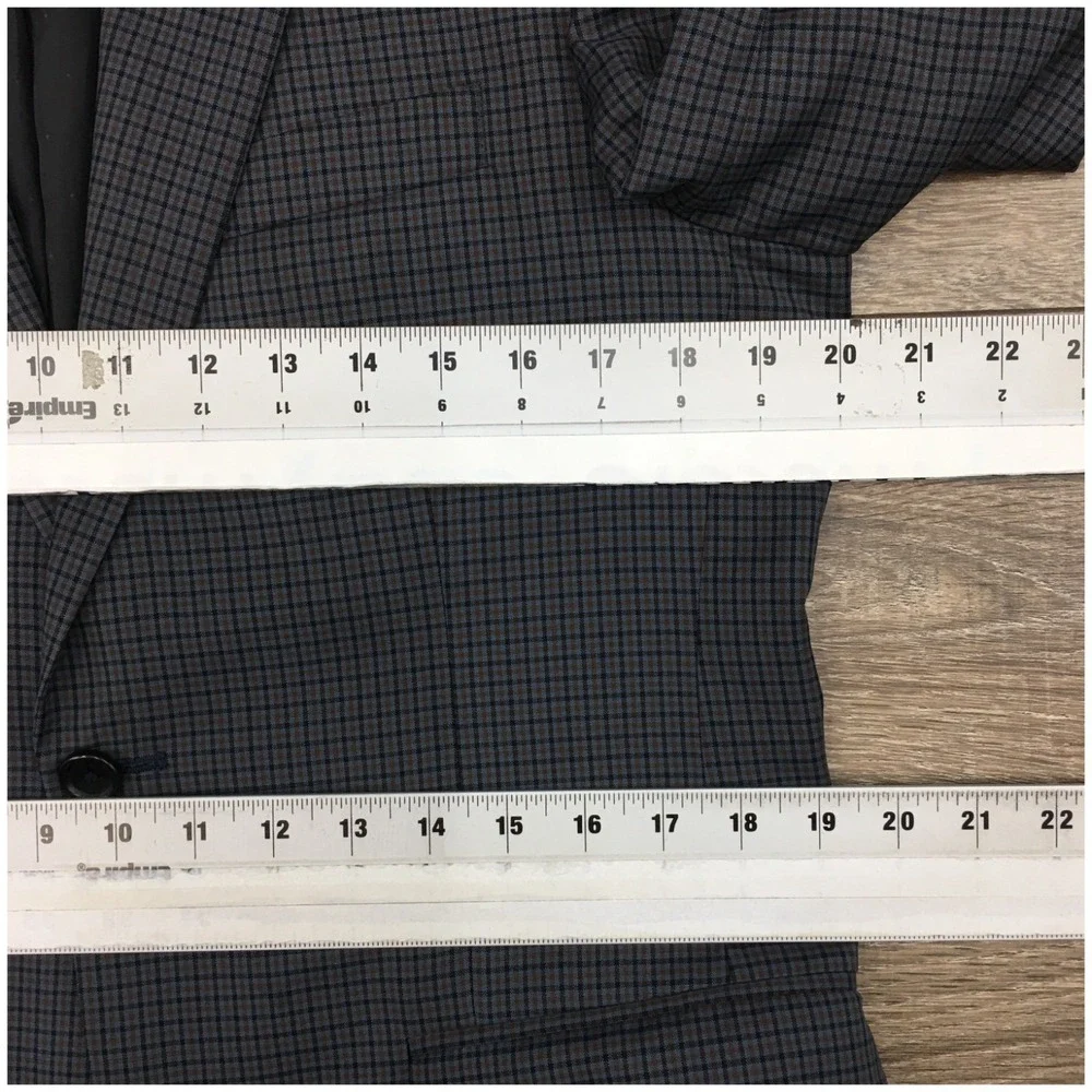 NORDSTROM Mens Wool Blazer Sport Coat Casual Jacket Size 38R Classic‎ Suit